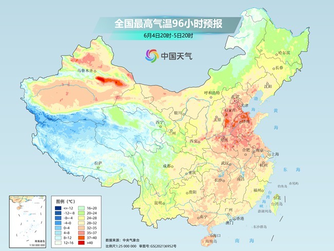 气温弹(🐘)射起飞！河北、河南、山东部分地区最高气温将超过38℃